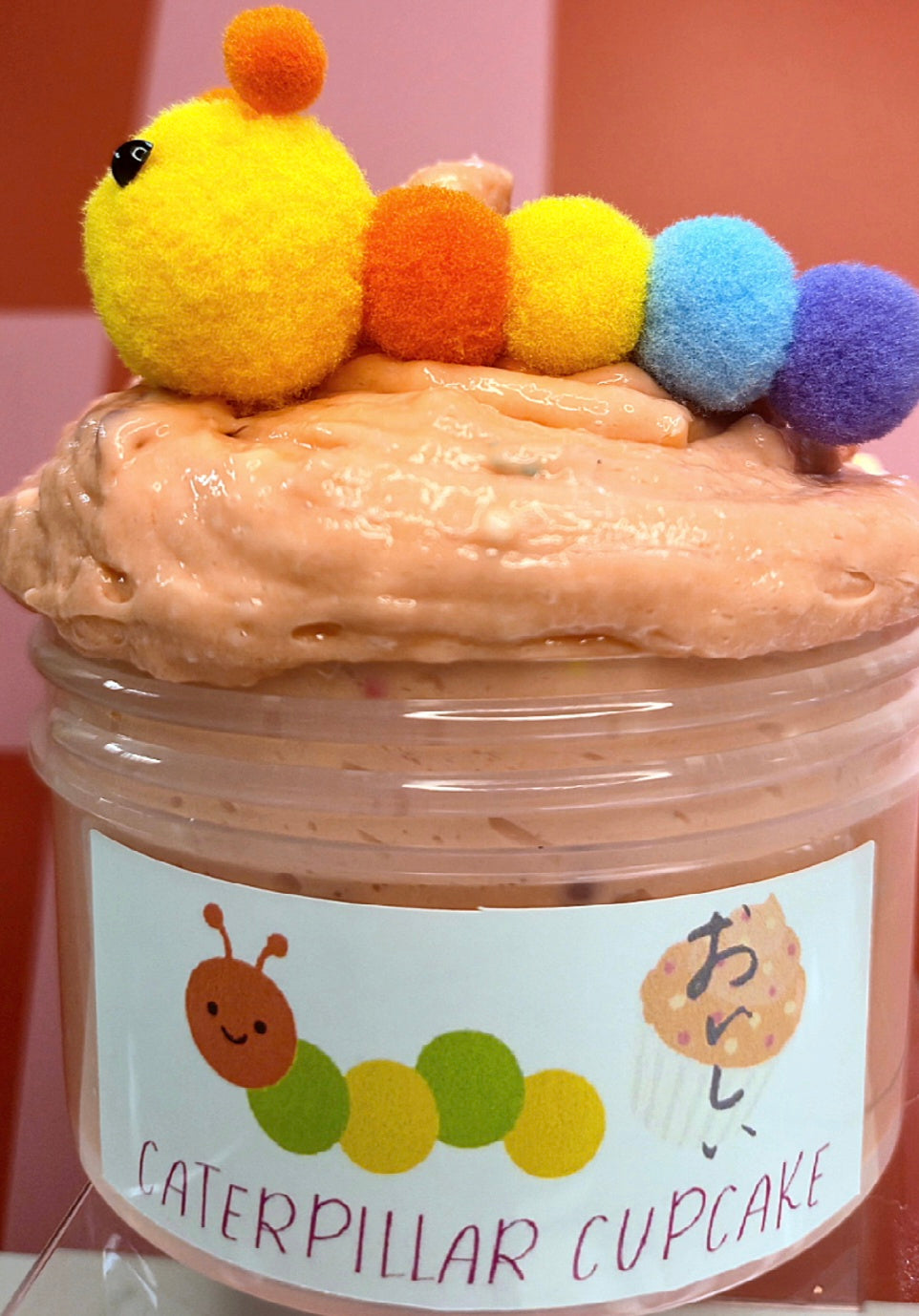 Caterpillar cupcake